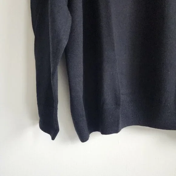 3xb Sweater Black Jos A Bank V Neck Merino Wool New Nwt Mens Tailored 3xl Size - Picture 12 of 16